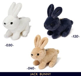 【PREMIUM OUTLET40%OFF】Jack Bunny!! by PEARLY GATESジャックバニー!! ふわふわモコモコJBラビット！小物ポーチ/ユーティリティーポーチ カラビナ付 262-3284923/23C【GOLFWAVE】