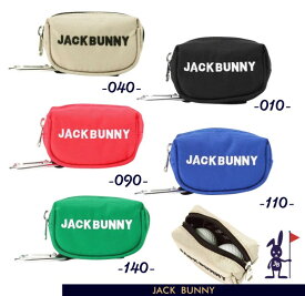 【PREMIUM CHOICE】Jack Bunny!! by PEARLY GATESジャックバニー!! The Standard!!定番系ボールポーチ カラビナ付262-3984102/23A