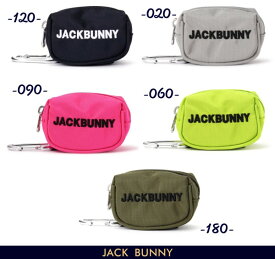 【NEW】Jack Bunny!! by PEARLY GATESジャックバニー!! The定番! ボールポーチカラビナ付 262-3984702/23C