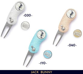 【NEW】Jack Bunny!! by PEARLY GATESジャックバニー バイアスロゴ 折りたたみ型グリーンフォーク/マーカー2個付262-4984145/24AF