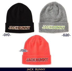 【PREMIUM SALE】Jack Bunny!! by PEARLY GATESジャックバニー!! フロントロゴビーニーニットキャップ 262-3287917/23C【GOLFWAVE】