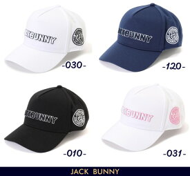 【NEW】Jack Bunny!! by PEARLY GATESジャックバニー!! ニューサークルロゴメッシュ調 M型キャップ 262-4187306/24A