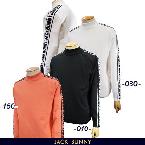 【PREMIUM SALE50%OFF】Jack Bunny!! by PEARLY GATESジャックバニー!! 軽量/高伸縮性 Amossaメンズ モックネックニットプルオーバーセーター =MADE IN JAPAN= 262-3274915/23C【GOLFWAVE】