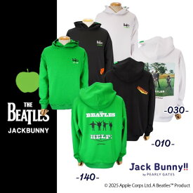 【NEW】Jack Bunny!! by PEARLY GATESジャックバニー!! The BEATLES コラボThe BEATLES × Jack Bunny!! ”バックプリント”ダンボール スウェット メンズパーカーフーディプルオーバー 262-5262905/25C【正規品】