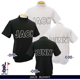 【PREMIUM SALE 30%OFF】Jack Bunny!! by PEARLY GATESジャックバニー!! 軽量/速乾 サライテックBIG! BIG! アウトロゴメンズ半袖モックシャツ262-3167531/23B