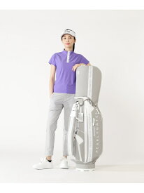 メッシュ×ラバー調キャディバッグ (46インチ対応) (UNISEX) PEARLY GATES パーリーゲイツ スポーツ・アウトドア用品 ゴルフグッズ グレー ネイビー【送料無料】[Rakuten Fashion]