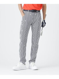 鹿の子サッカーストライプパンツ (MENS) PEARLY GATES パーリーゲイツ パンツ その他のパンツ ホワイト【送料無料】[Rakuten Fashion]