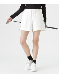 Wハニカムストレッチショートパンツ (WOMENS) PEARLY GATES パーリーゲイツ パンツ その他のパンツ ホワイト【送料無料】[Rakuten Fashion]