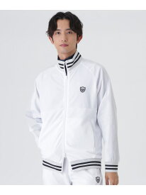 TEXBRID丸編みメッシュジャケット (MENS) PEARLY GATES パーリーゲイツ ジャケット・アウター ブルゾン・ジャンパー ホワイト【送料無料】[Rakuten Fashion]