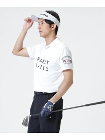 [一部店舗&公式オンライン限定] サンベール鹿の子半袖ポロシャツ (MENS) PEARLY GATES パーリーゲイツ トップス ポロシャツ ホワイト ネイビー【送料無料】[Rakuten Fashion]