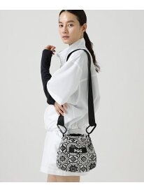 PVCミニショルダーバッグ ＜フローズン柄＞ (UNISEX) PEARLY GATES パーリーゲイツ バッグ その他のバッグ ネイビー【送料無料】[Rakuten Fashion]