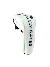 とびうさハート柄スタンド ユーティリティ用ヘッドカバー (UNISEX) PEARLY GATES パーリーゲイツ スポーツ・アウトドア用品 ゴルフグッズ ホワイト【送料無料】[Rakuten Fashion]