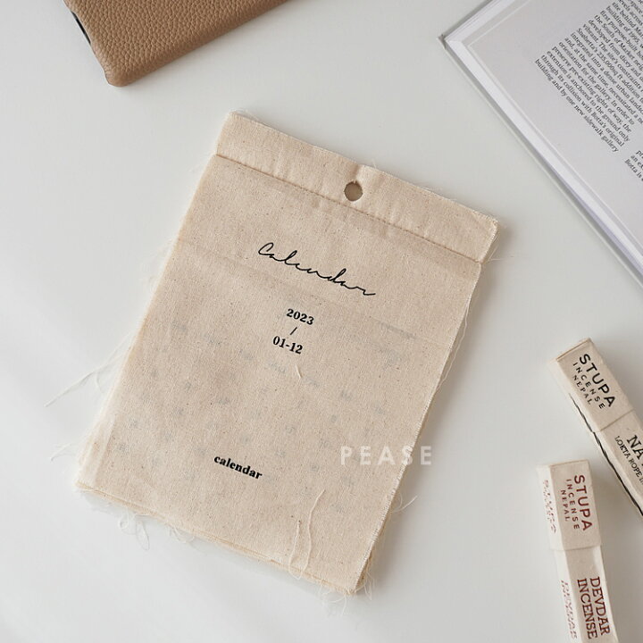 楽天市場 1日 2日 限定 10 Offクーポン ファブリックカレンダー 23年 カレンダー 布カレンダー 壁掛け シンプル おしゃれ かわいい 北欧 ナチュラル 韓国インテリア 韓国雑貨 Pease
