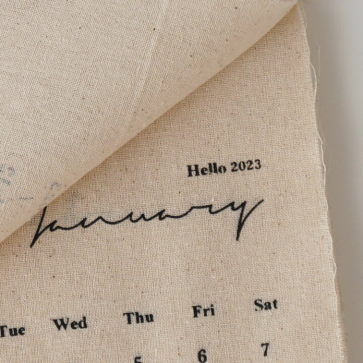 楽天市場 1日 2日 限定 10 Offクーポン ファブリックカレンダー 23年 カレンダー 布カレンダー 壁掛け シンプル おしゃれ かわいい 北欧 ナチュラル 韓国インテリア 韓国雑貨 Pease