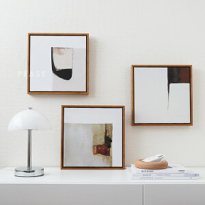 【全商品5%OFF】【最強配送】アートポスター フレーム付き 北欧 モダン アートパネル 30×30cm インテリア 抽象 正方形 ポスター おしゃれ 玄関 リビング
