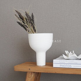 フラワーベース 花瓶 ホワイト セラミック おしゃれ かわいい シンプル 北欧 韓国インテリア
