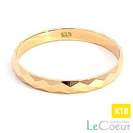 人気 カットリング 18金 シンプル リング 地金リング 指輪 k18 18k 18金 イエローゴールド デザインカットリング 人気 おすすめ カジュアル 普段使い トレンド プレゼント ギフト 自分へのご褒美