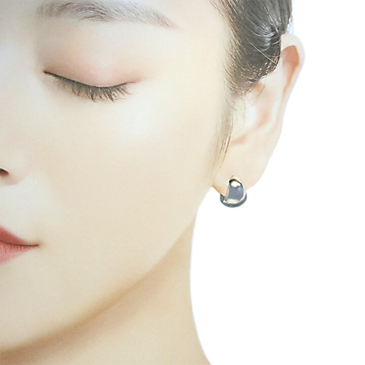 楽天市場】PT900 月甲ピアス 【10mm×13mm】 プラチナ pt900 pt 送料 