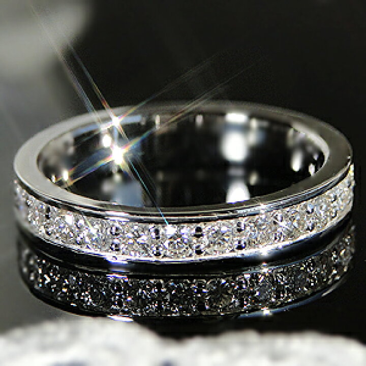 楽天市場】ダイヤモンドリング 1.00ct PT900 指輪 ダイヤモンド リング 