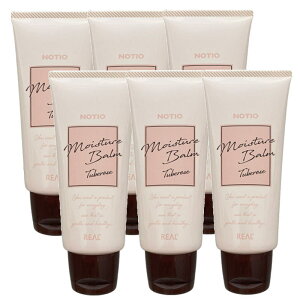 リアル化学 NOTIO(ノティオ) モイスチャーバーム チュベローズ 90g【6点セット】