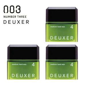 �i���o�[�X���[ DEUXER [�f���[�T�[] �~�f�B�A���n�[�h���b�N�X4 80g �y3�Z�b�g�z