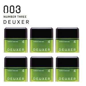 �i���o�[�X���[ DEUXER [�f���[�T�[] �~�f�B�A���n�[�h���b�N�X4 80g �y6�Z�b�g�z