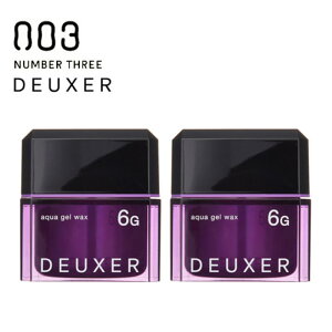 �i���o�[�X���[ DEUXER [�f���[�T�[] �A�N�A�W�F�����b�N�X6G 80g �y2�Z�b�g�z