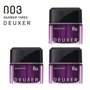 �i���o�[�X���[ DEUXER [�f���[�T�[] �A�N�A�W�F�����b�N�X6G 80g �y3�Z�b�g�z