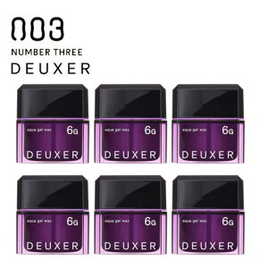 �i���o�[�X���[ DEUXER [�f���[�T�[] �A�N�A�W�F�����b�N�X6G 80g �y6�Z�b�g�z