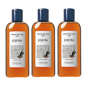 ルベル　ナチュラル ヘア ソープ ウィズ JO　240ml【3個セット】