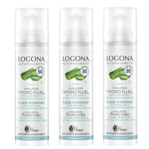 LOGONA ロゴナ ハイドロフリュイド(アロエヴェラ)(30ml)×3点セット