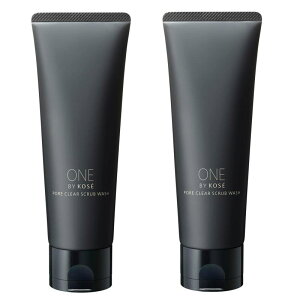 KOSE(�R�[�Z�[) ONE BY KOSE �|�A�N���A �X�N���u �E�H�b�V�� 130g�i2�_�Z�b�g�j