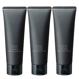 KOSE(コーセー) ONE BY KOSE ポアクリア スクラブ ウォッシュ 130g（3点セット）
