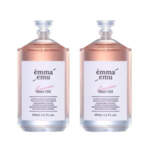 emma emu �G�}�G�~���[ �G���J���^�[���w�A�I�C�� 100mL �s�I�j�[&���X�N (2�_�Z�b�g)