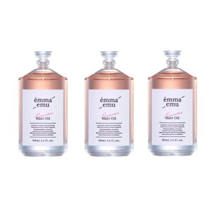 emma emu �G�}�G�~���[ �G���J���^�[���w�A�I�C�� 100mL �s�I�j�[&���X�N (3�_�Z�b�g)