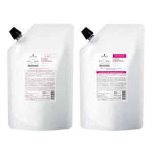 シュワルツコフ BCクア フォルムコントロール シャンプー 600ml トリートメント 600g リフィルセット