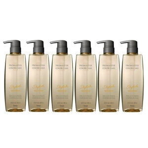 hoyu ホーユープロフェッショナル プロマスター カラーケア スタイリッシュ シャンプー 600ml×6点セット