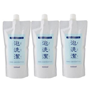 ワイマック 泡洗潔 500ml【3個セット】