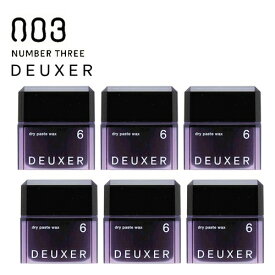 楽天市場 Deuxer 6 ドライペーストワックス6 80gの通販