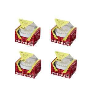 Kalita(�J���^) �@�E�F�[�u�^�h���b�p�[155��p�t�B���^�[ KWF-155(50��)×4�Z�b�g(22211)