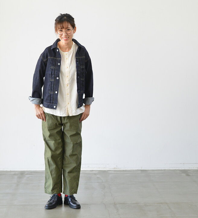 楽天市場】HATSKI ハツキ Denim Jacket HTK-21009服 カジュアル 