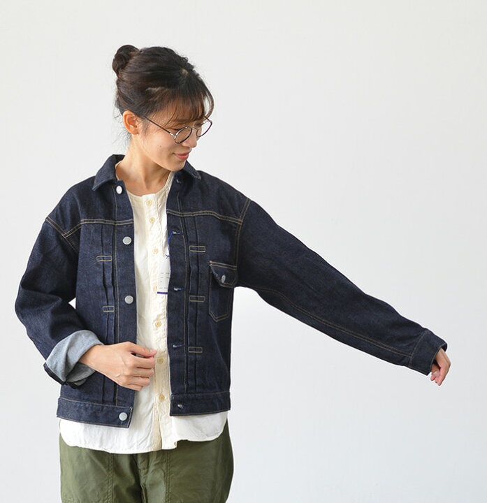 楽天市場】HATSKI ハツキ Denim Jacket HTK-21009服 カジュアル 