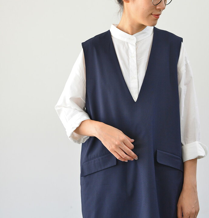 楽天市場】Midi Umi ミディウミ long vest(全2色) 3-778975服 