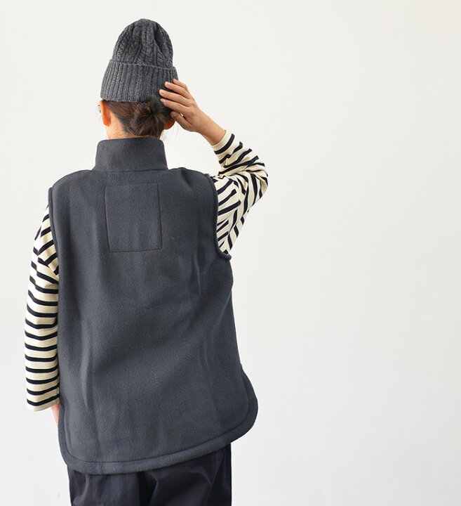 楽天市場】Midi Umi ミディウミ fleece vest(全2色) 3-778945服 