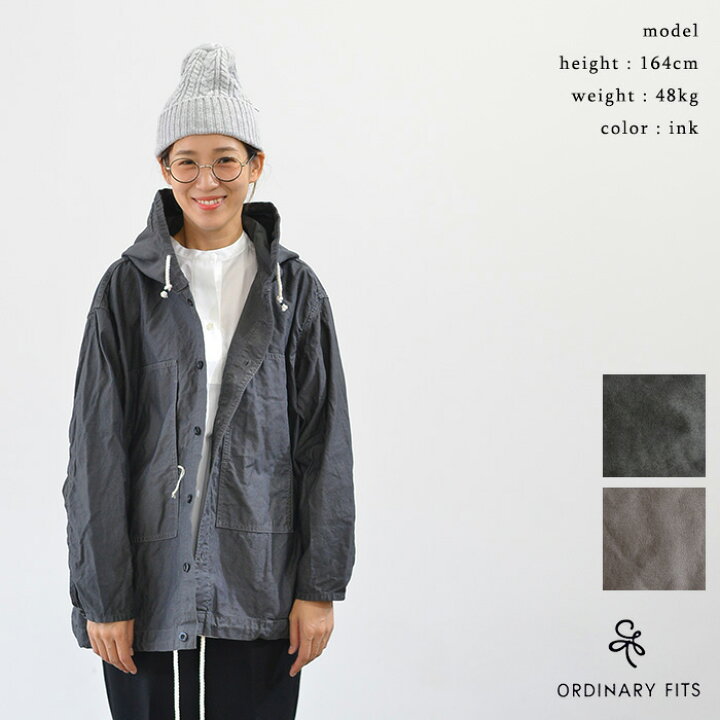 楽天市場】ORDINARY FITS オーディナリーフィッツ DECK HOOD JACKET(全 