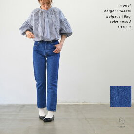 HATSKI ハツキ Regular Tapered Washi Denim(Used) HTK-22002-W ユニセックス 男女兼用 再入荷 送料無料