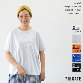 【SALE 40%OFF】7th GATE セブンスゲート 17/BD天竺 ロゴTシャツ "S 150"(全5色) G-271025 あす楽