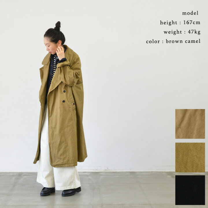 楽天市場】HTS エイチティーエスCOTTON DOUBLE OVER COAT(全3色 