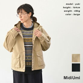 Midi Umi ミディウミ mountain parka(全2色) 3-779976 送料無料