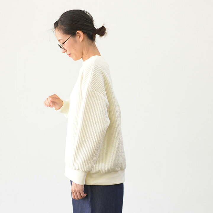 楽天市場】prit プリット コールキルト クルーネックプルオーバー(全3 